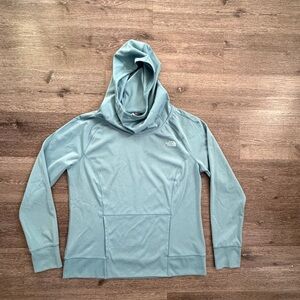 The North Face Light Blue Women's Hoodie